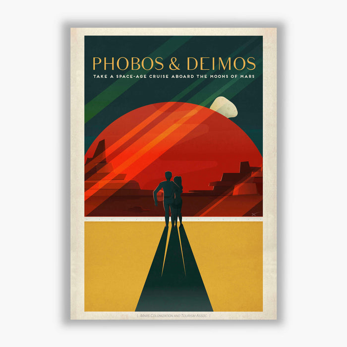 SpaceX Mars - Phobos and Deimos Space Tourism