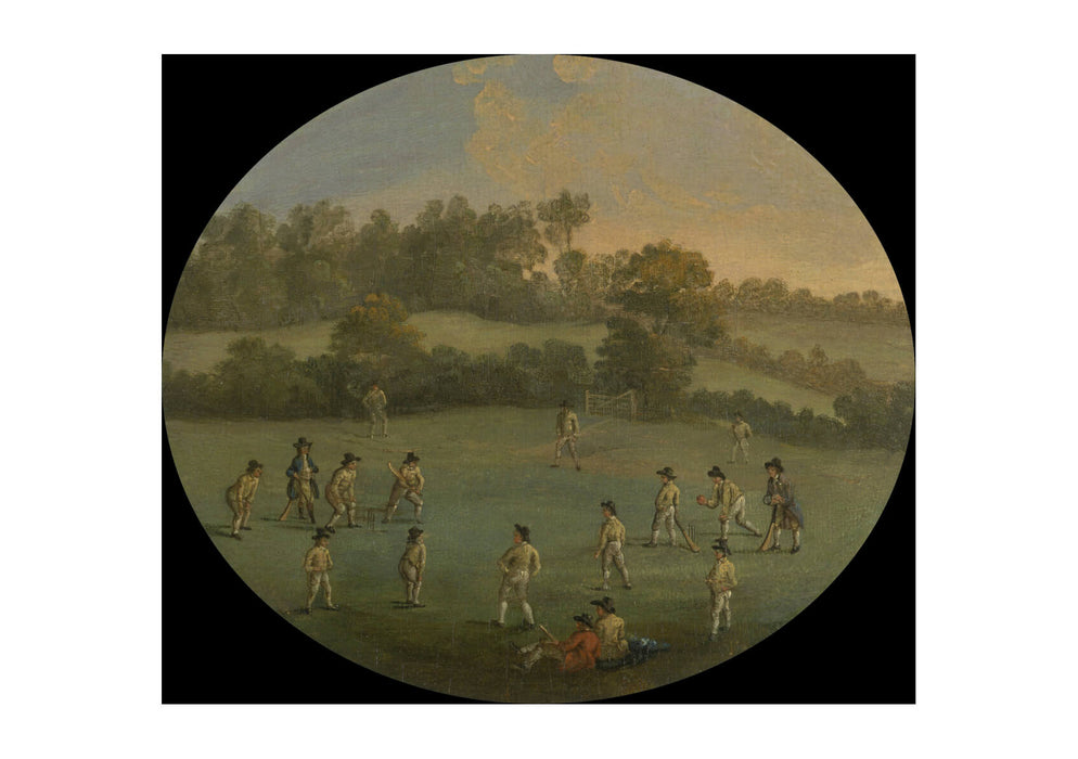 A Game Of Cricket At The Royal Academy Club