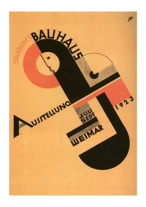 Bauhaus Exhibition Vintage Advertisement