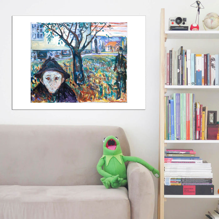 Edvard Munch - Jalousi i haven