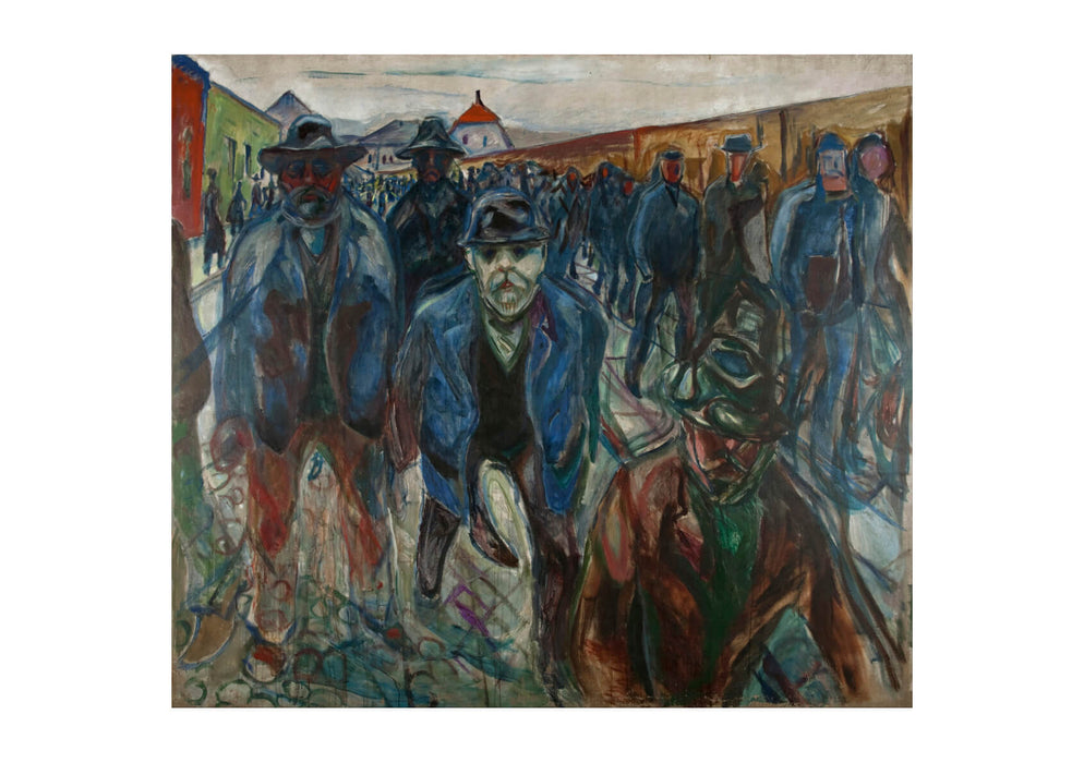 Edvard Munch - Workers on their Way Home