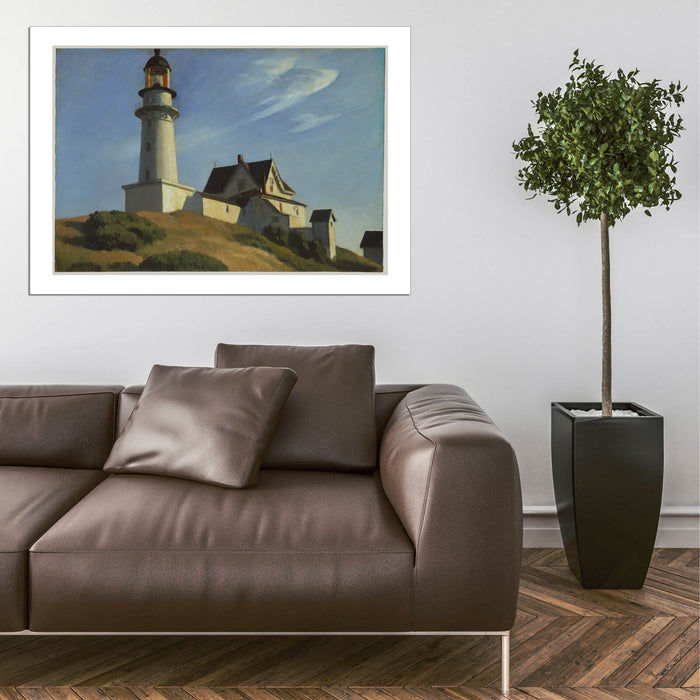 Edward Hopper - Lighthouse at Two Lights