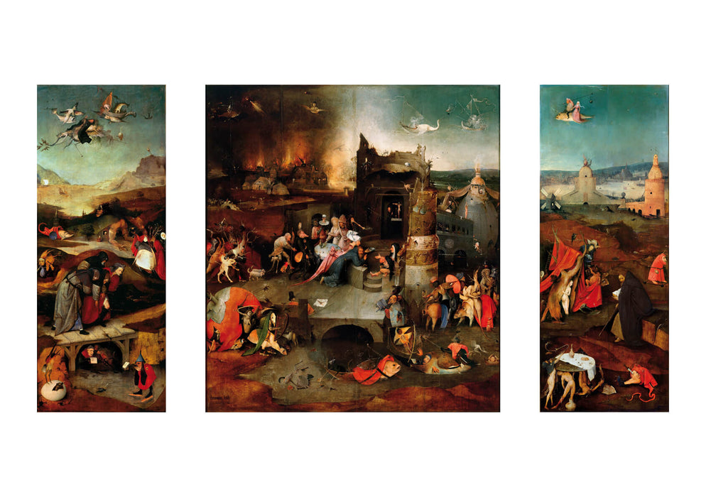 Hieronymus Bosch - Temptation of Saint Anthony