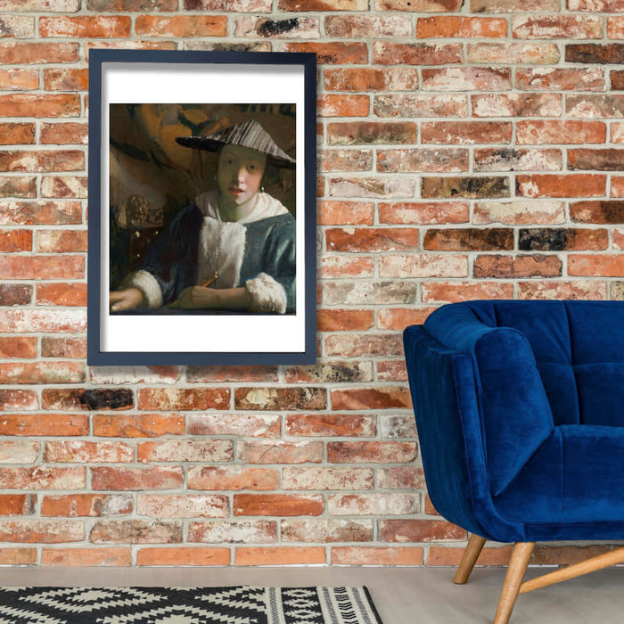 Johannes Vermeer - Portrait in Hat