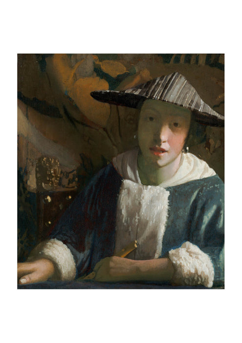 Johannes Vermeer - Portrait in Hat