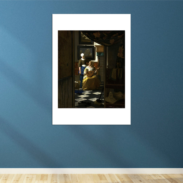 Johannes Vermeer - The Loveletter