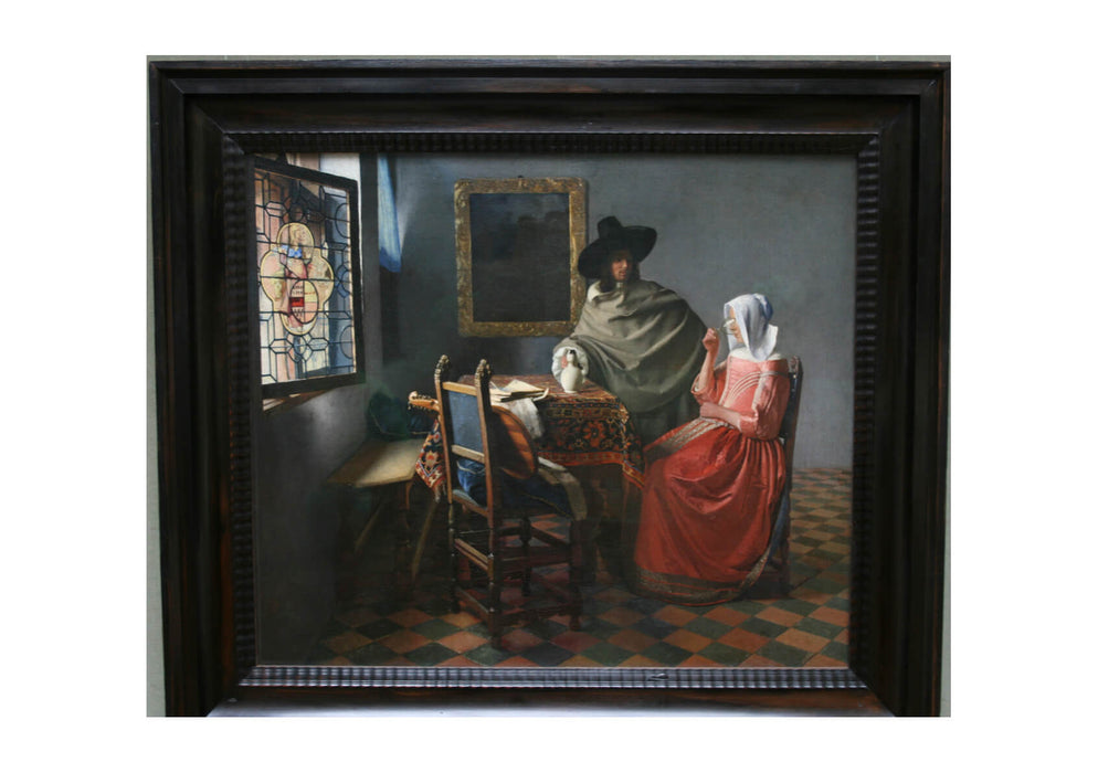 Johannes Vermeer - The Wine Glass
