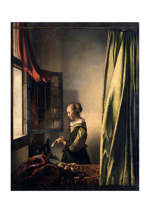 Johannes Vermeer - Girl Reading a Letter by an Open Window