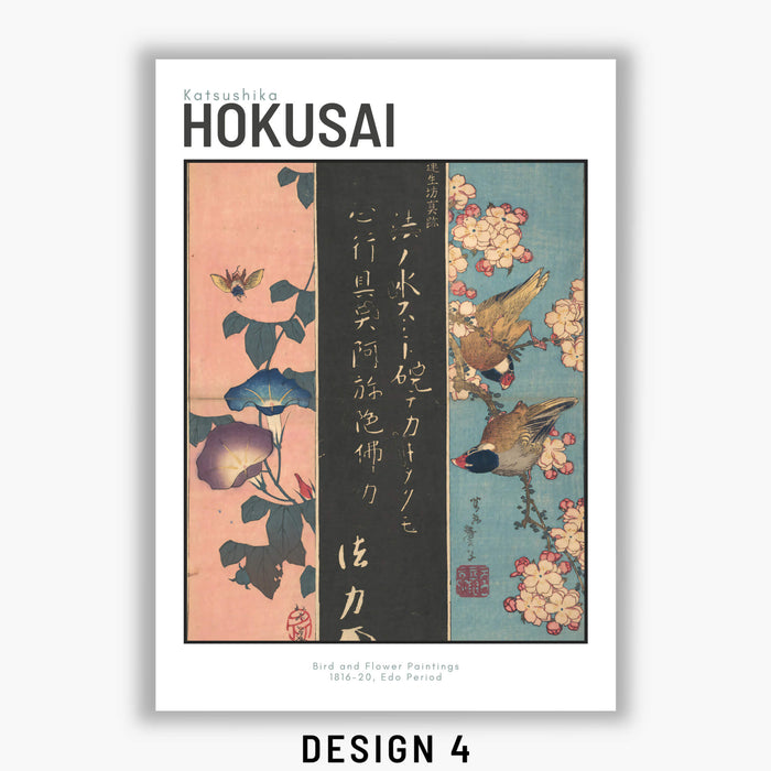 Katsushika Hokusai - Bird and Flower Paintings