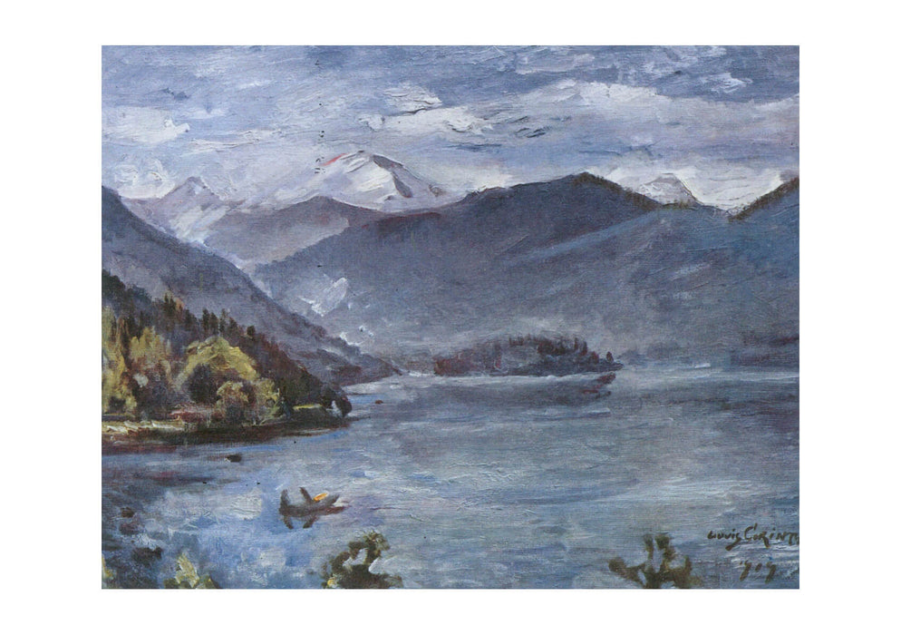 Lovis Corinth - Walchensee blaue Landschaft 1919