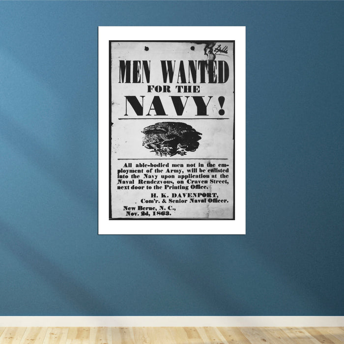 Men Wanted for the Navy