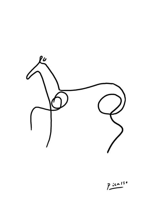Pablo Picasso - Horse