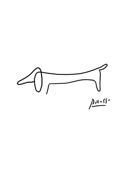 Pablo Picasso - Sausage Dog