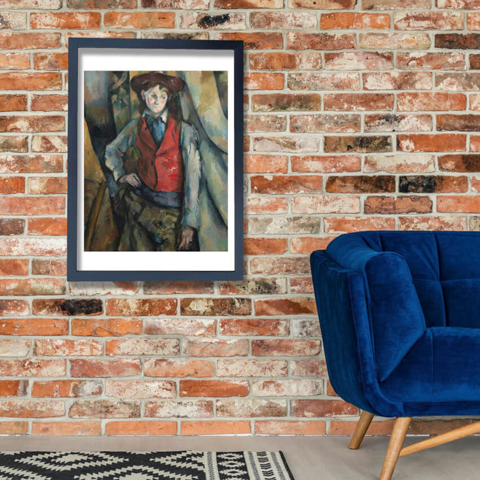 Paul Cezanne - Boy In A Red Waistcoat