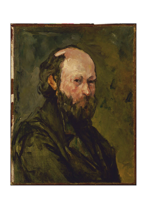 Paul Cezanne - Self-Portrait Brown