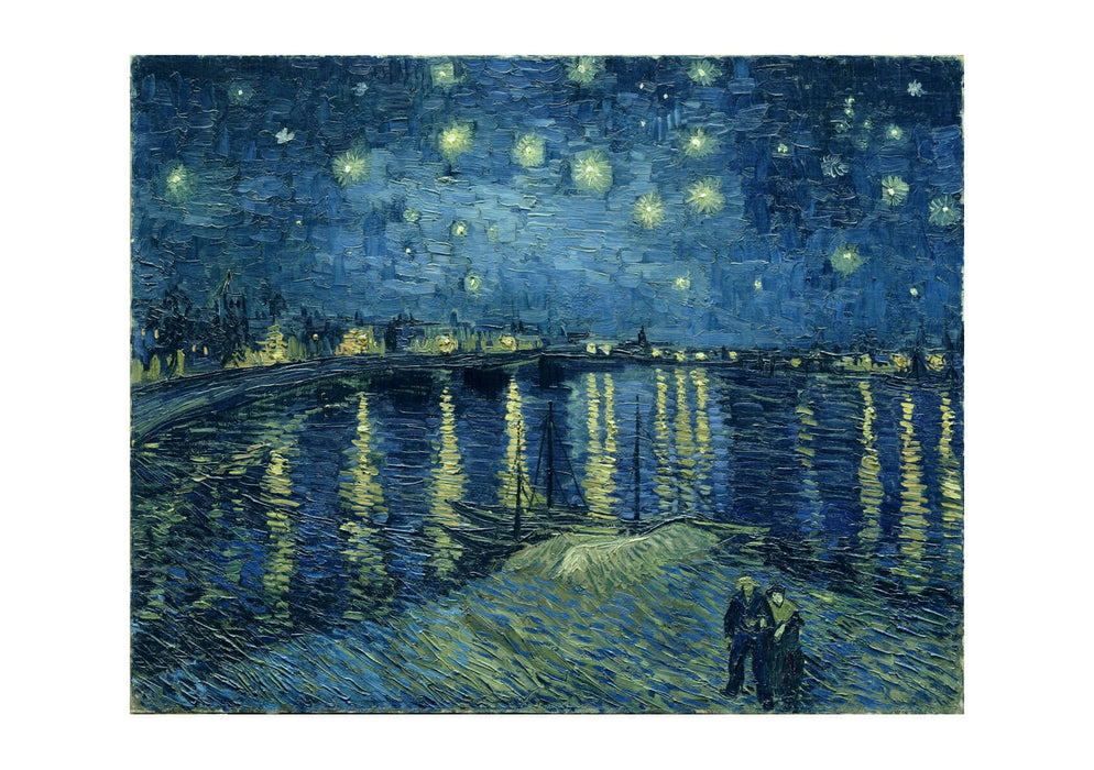 Vincent Van Gogh - Starry Night over the Rhone, 1888