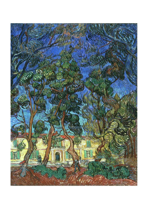 Vincent Van Gogh - The Grounds of the Asylum, 1889