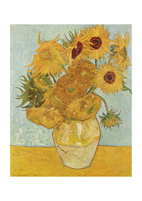 Vincent Van Gogh - Vase with 12 Sunflowers