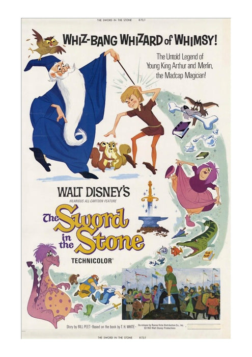 Walt Disney The Sword In The Stone Film