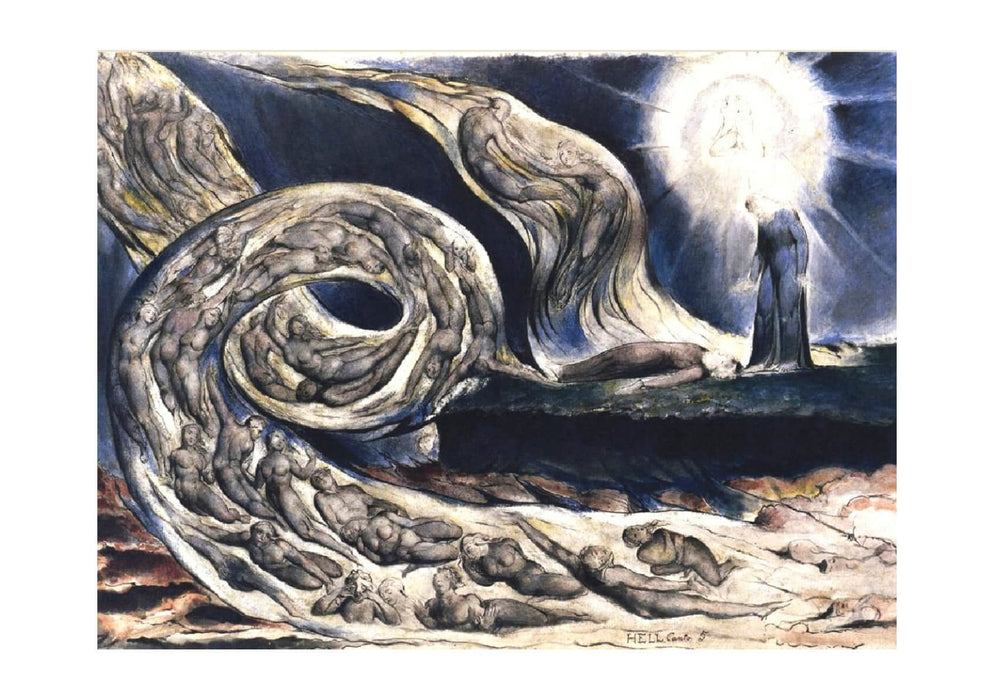 William Blake - The Lovers Whirlwind