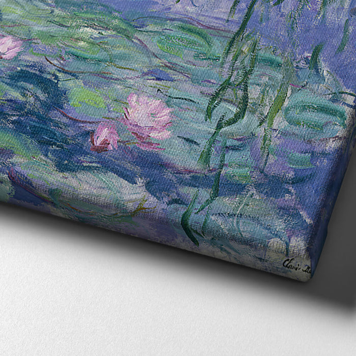 Claude Monet - Water Lilies (Nympheas) 1916 / Canvas Print