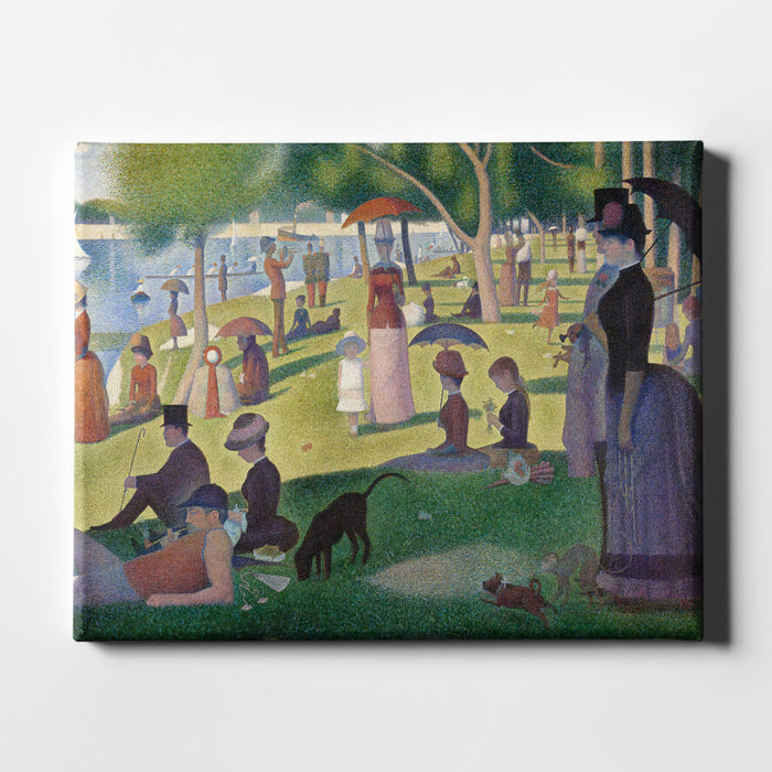 Georges Seurat - Sunday Afternoon on the Island of la Grande Jatte / Canvas Print