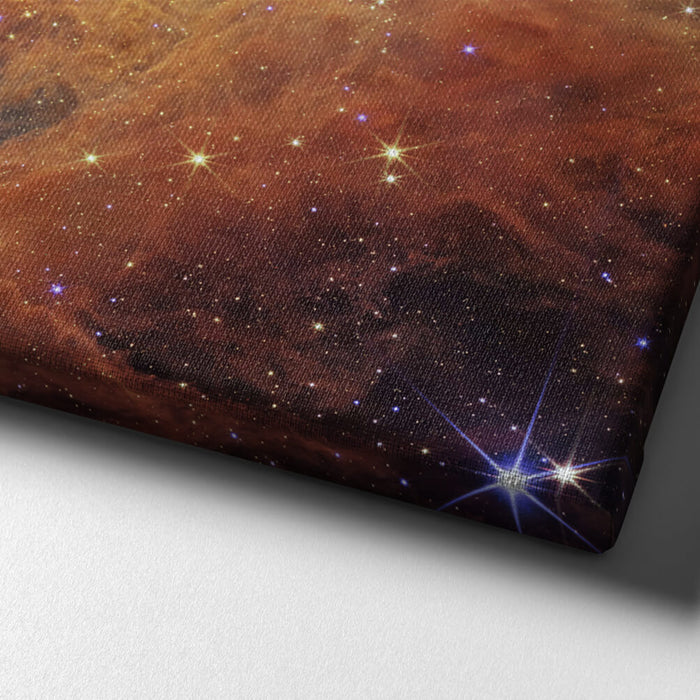 NASA - James Webb Telescope - Carina Nebula / Canvas Print