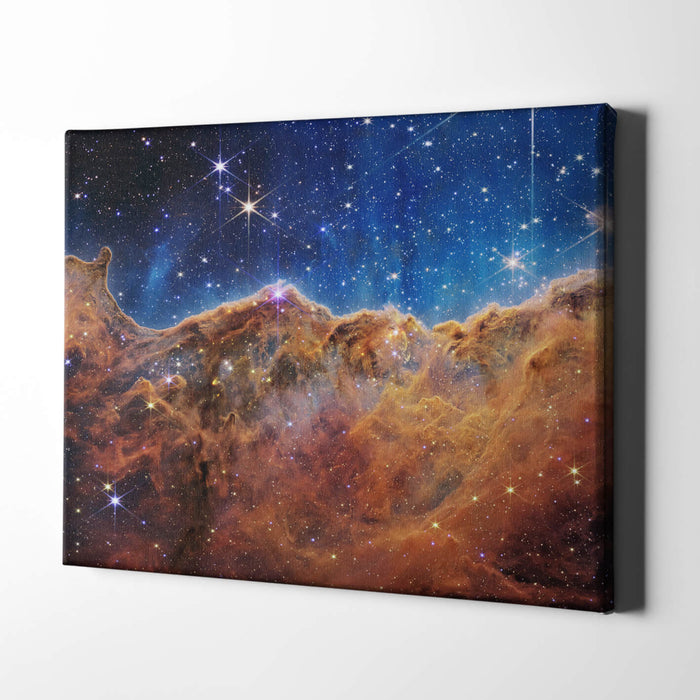 NASA - James Webb Telescope - Carina Nebula / Canvas Print