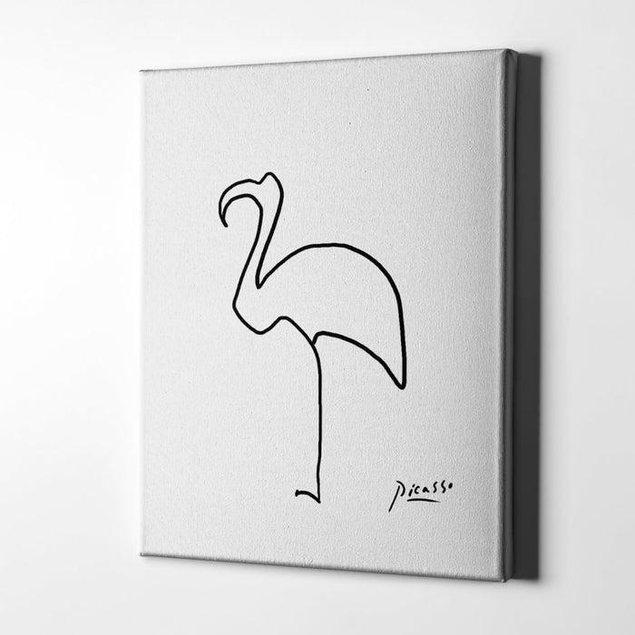 Pablo Picasso - Flamingo / Canvas Print