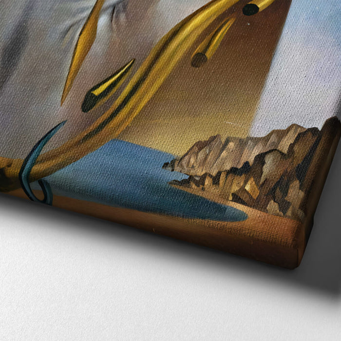 Salvador Dali - Soft Watch at the Moment of Explosion / Canvas Print