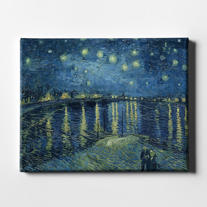 Vincent Van Gogh - Starry Night over the Rhone, 1888 / Canvas Print