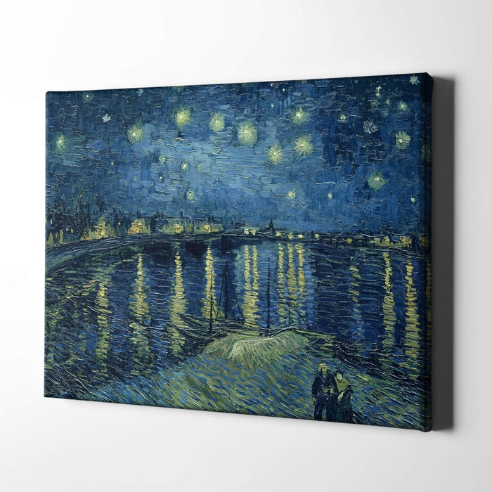 Vincent Van Gogh - Starry Night over the Rhone, 1888 / Canvas Print