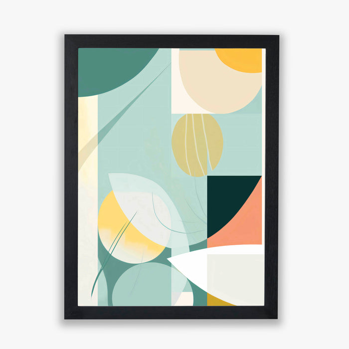 Mint Horizon – Modern design featuring mint green arcs on a crisp backdrop