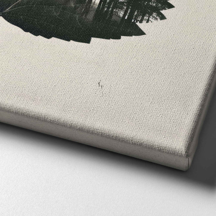 Shadow Botanicals – Forest in a Leaf – Double Exposure Nature Print