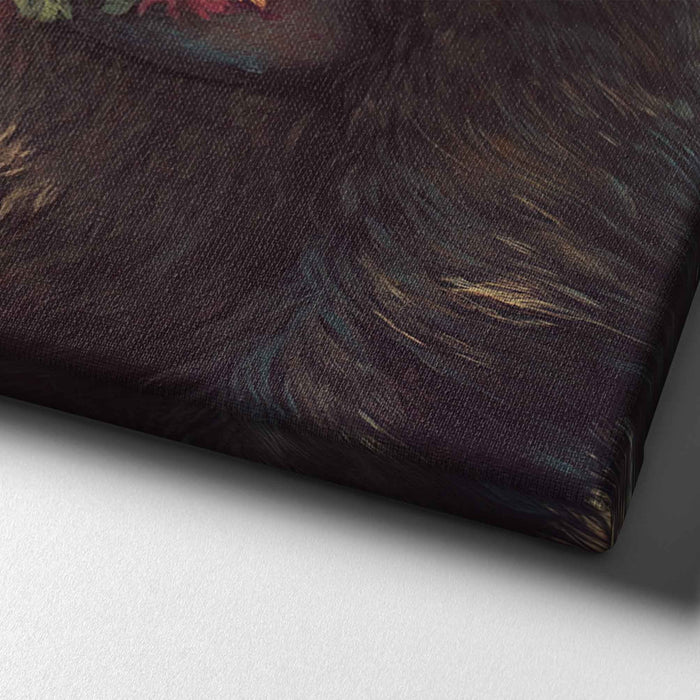 Beachside Beasts – Gorilla with Sunglasses – Funny Tropical Ape with Flower Lei