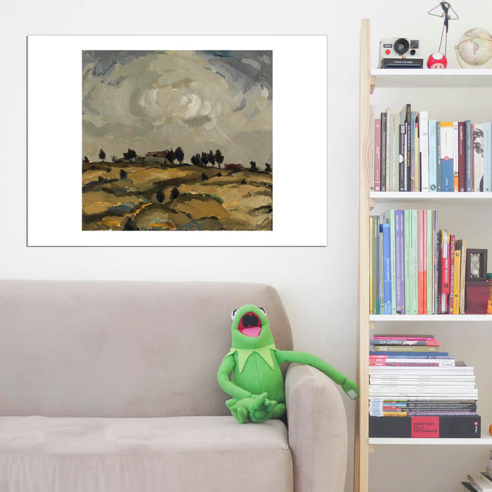 Aalto Ilmari Autumn landscape with clouds