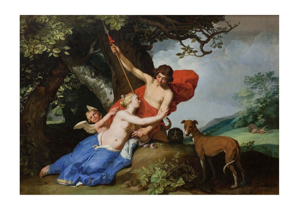 Abraham Bloemaert - Venus And Adonis