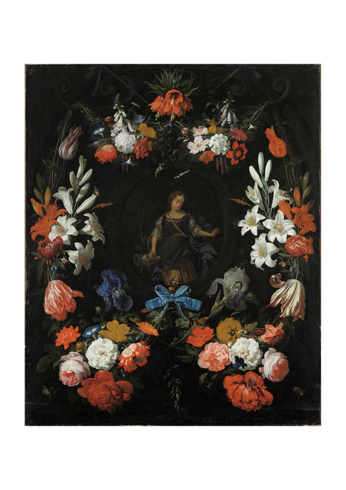Abraham Mignon - Garland Of Flowers
