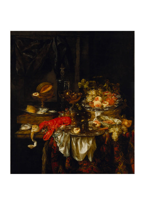 Abraham Van Beyeren - Banquet Still Life
