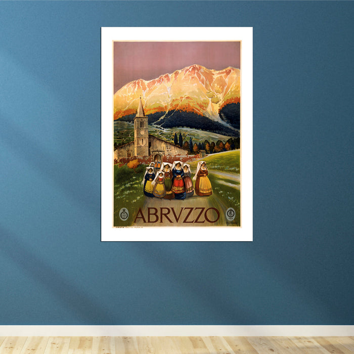 Visit Abruzzo Travel Poster