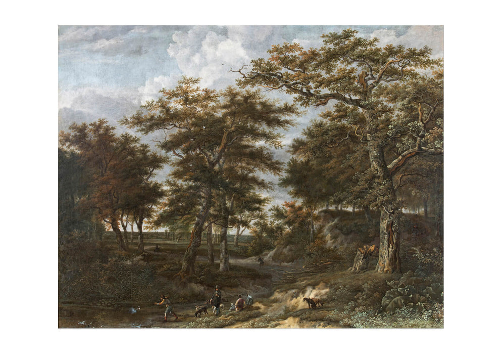 Adriaen Hendricksz. Verboom - Landscape With Hunters