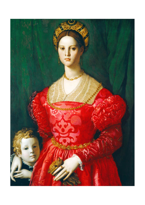 Agnolo Bronzino - A Young Woman And Her Little Boy