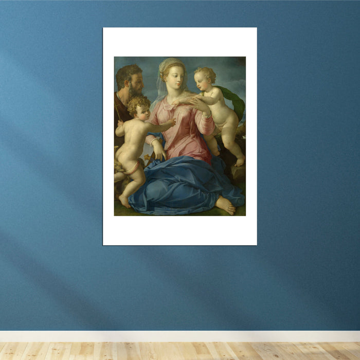 Agnolo Bronzino - Holy Family With Saint John