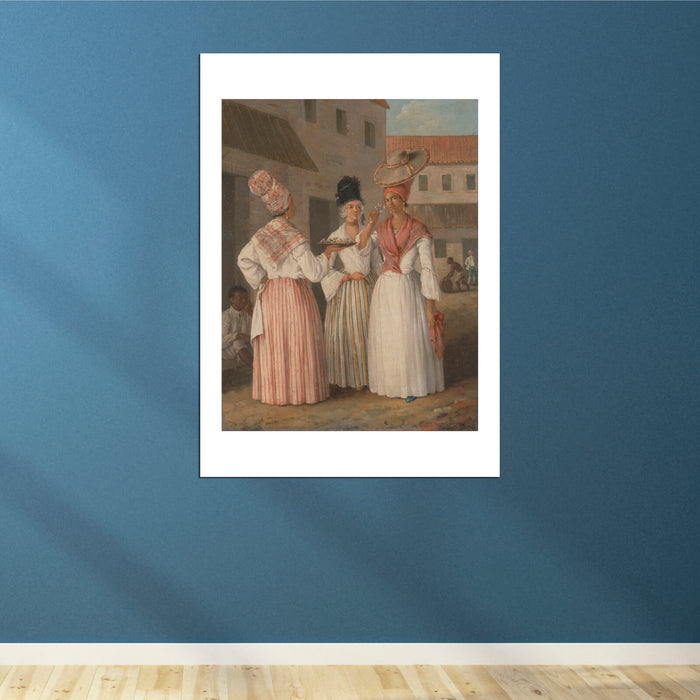 Agostino Brunias - A West Indian Flower Girl