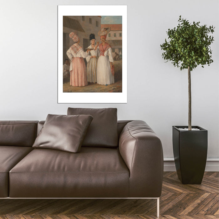 Agostino Brunias - A West Indian Flower Girl