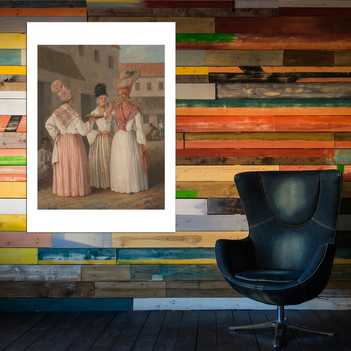 Agostino Brunias - A West Indian Flower Girl