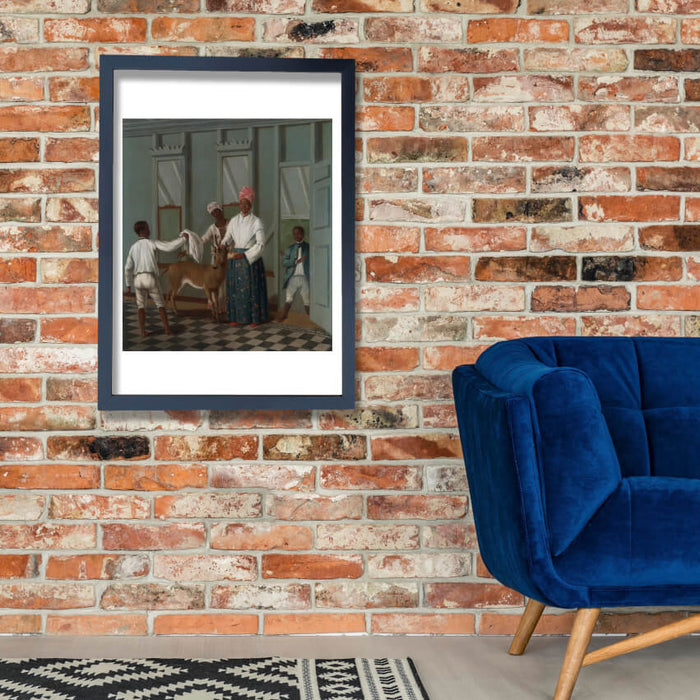 Agostino Brunias - Servants Washing A Deer