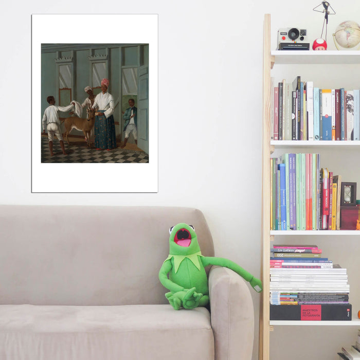 Agostino Brunias - Servants Washing A Deer