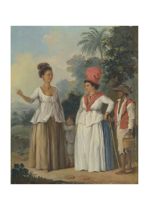 Agostino Brunias - West Indian Women Of Color