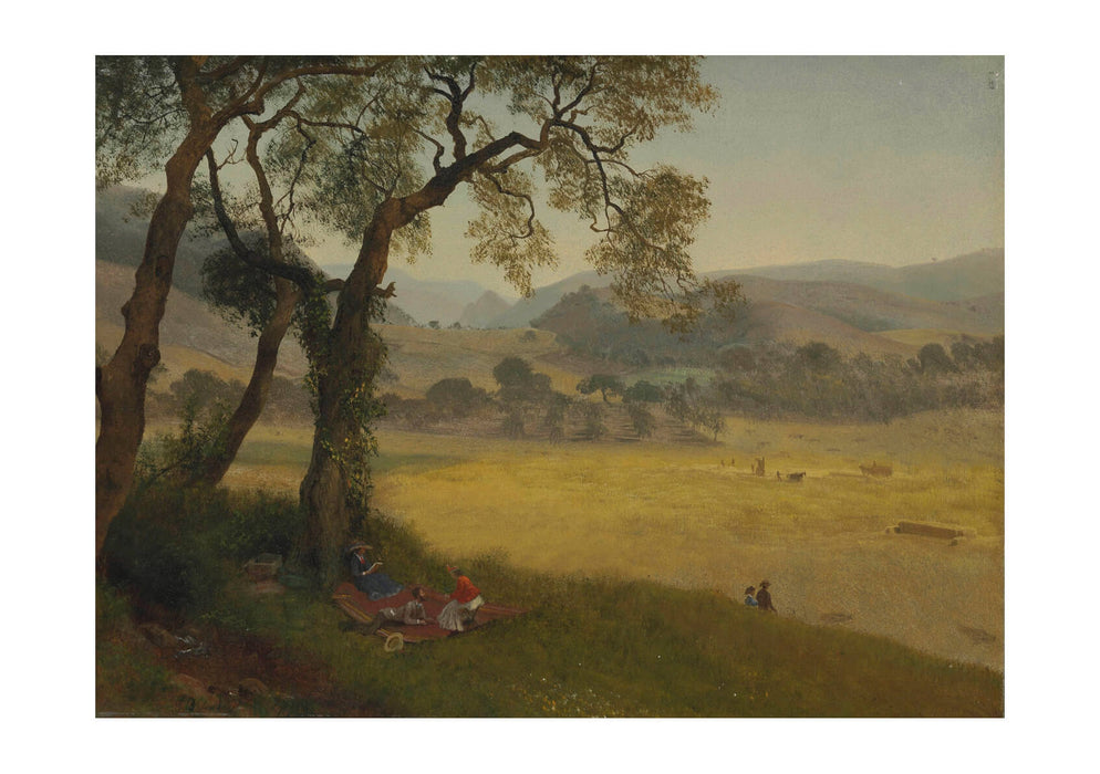 Albert Bierstadt - A Golden Summer Day Near Oakland